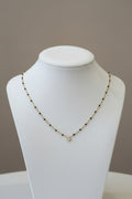 Clover | Collier mini trèfle en acier inoxydable